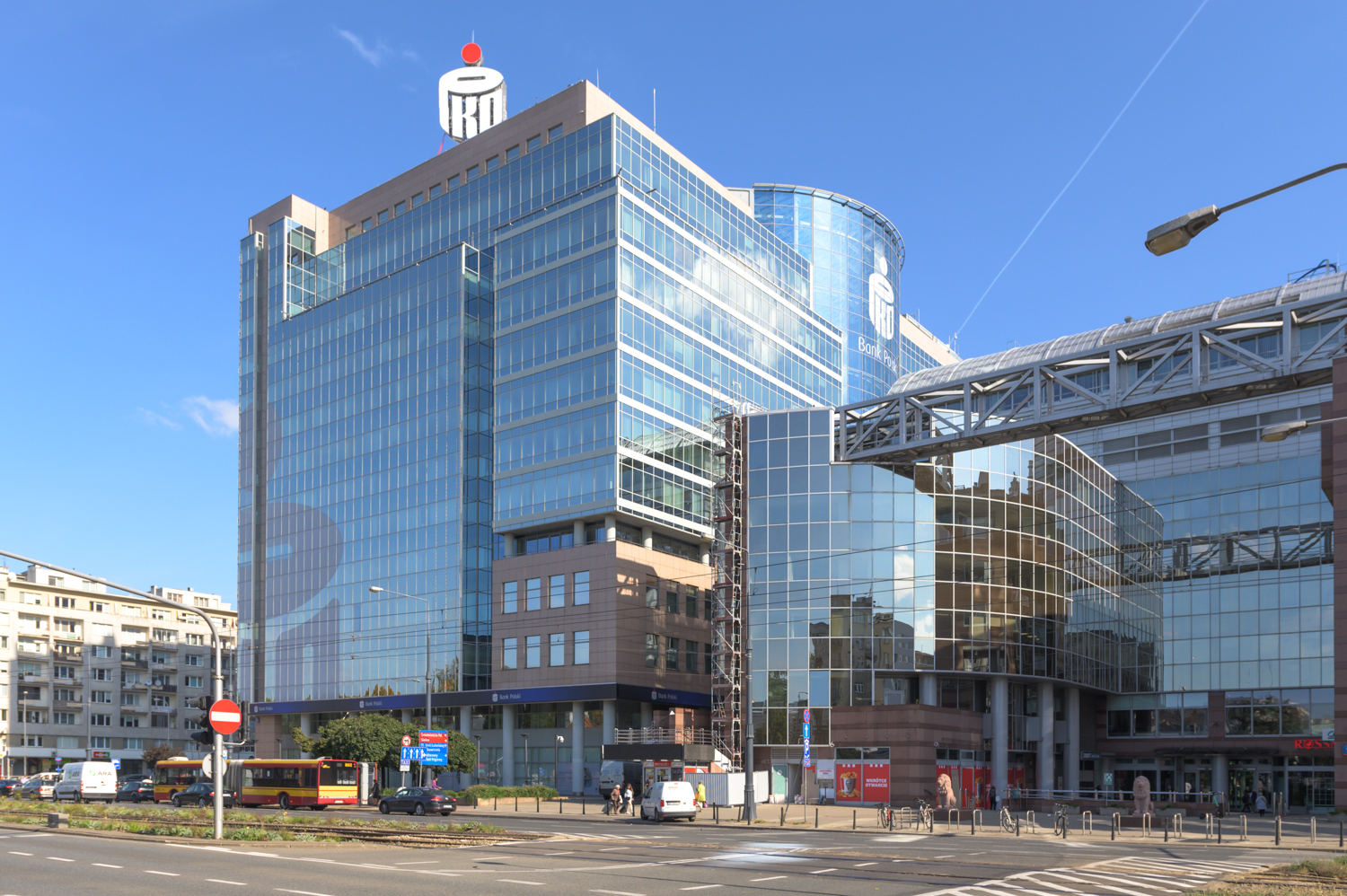 Zdjęcie architektury budynku Centrum Finansowe Puławska